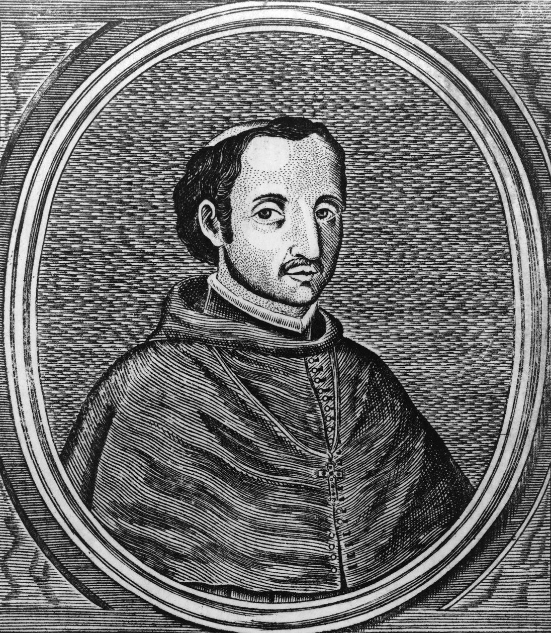 Portrét Juana de Palafox y Mendoza (Jan z Palafoxu) (1600-1659) biskup z Puebla z Los Angeles (Mexiko), poté z Osmy (Španělsko). od Unknown artist