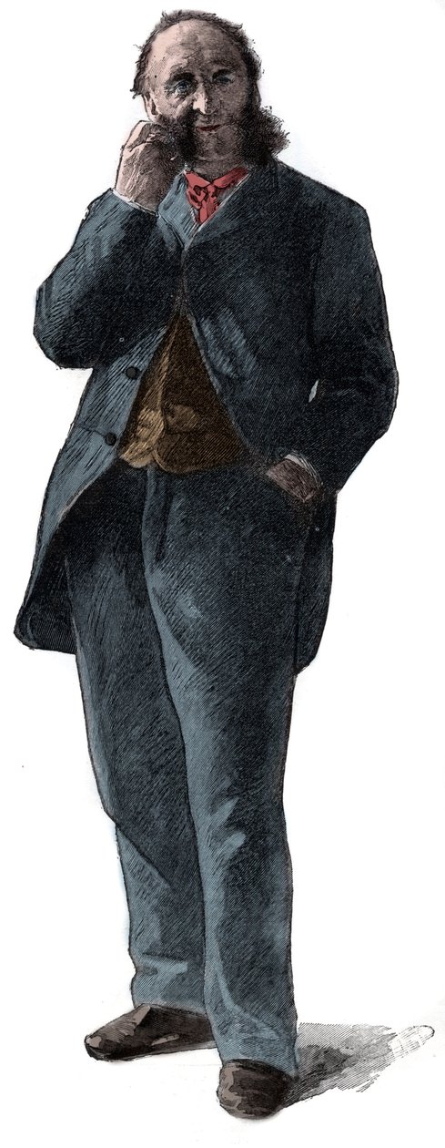 Portrét Julese Ferryho (1832-1893), francouzského politika od Unknown artist