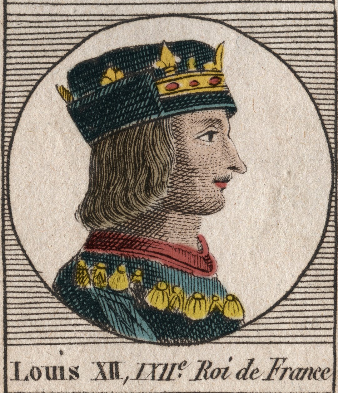 Portrét krále Ludvíka XII od Unknown artist
