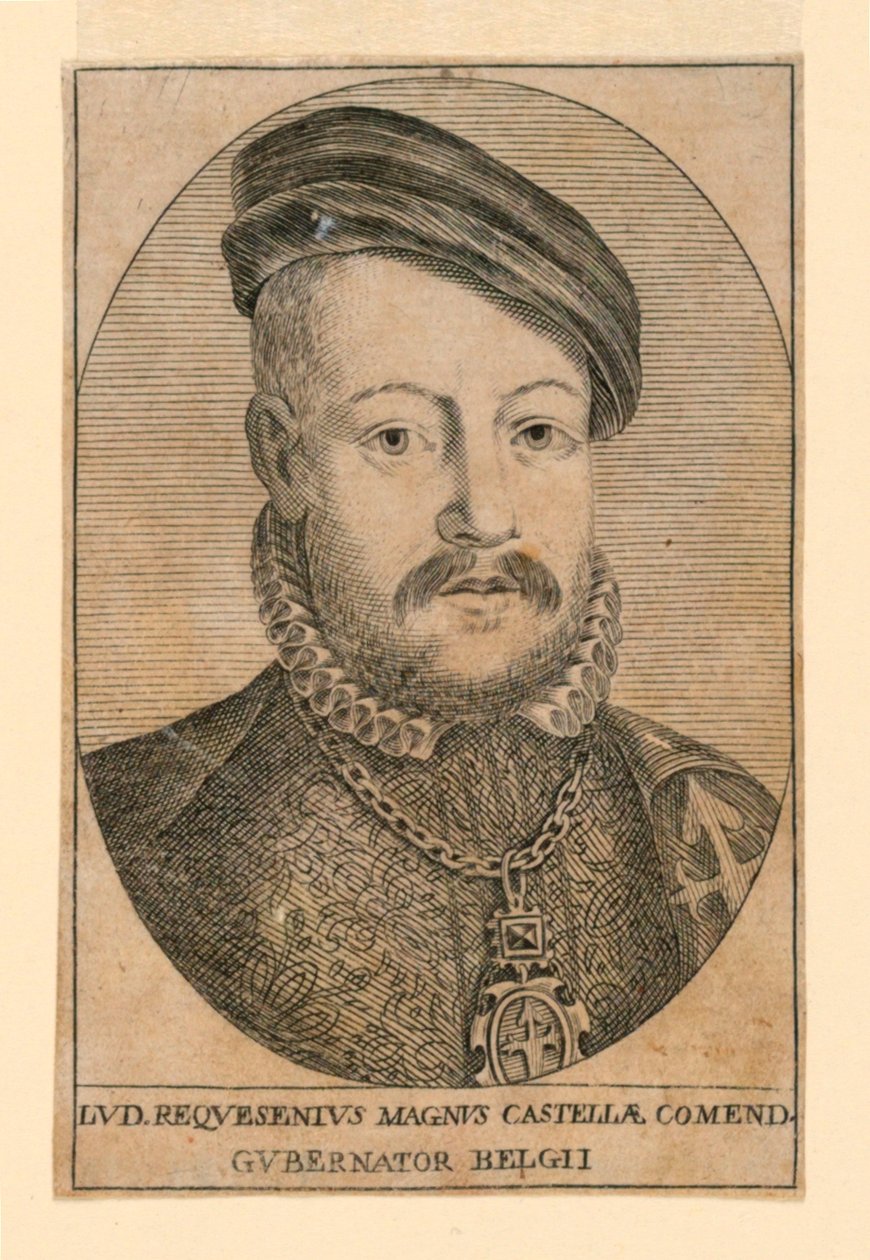 Portrét Luise de Requesenius († 1576) od Unknown artist