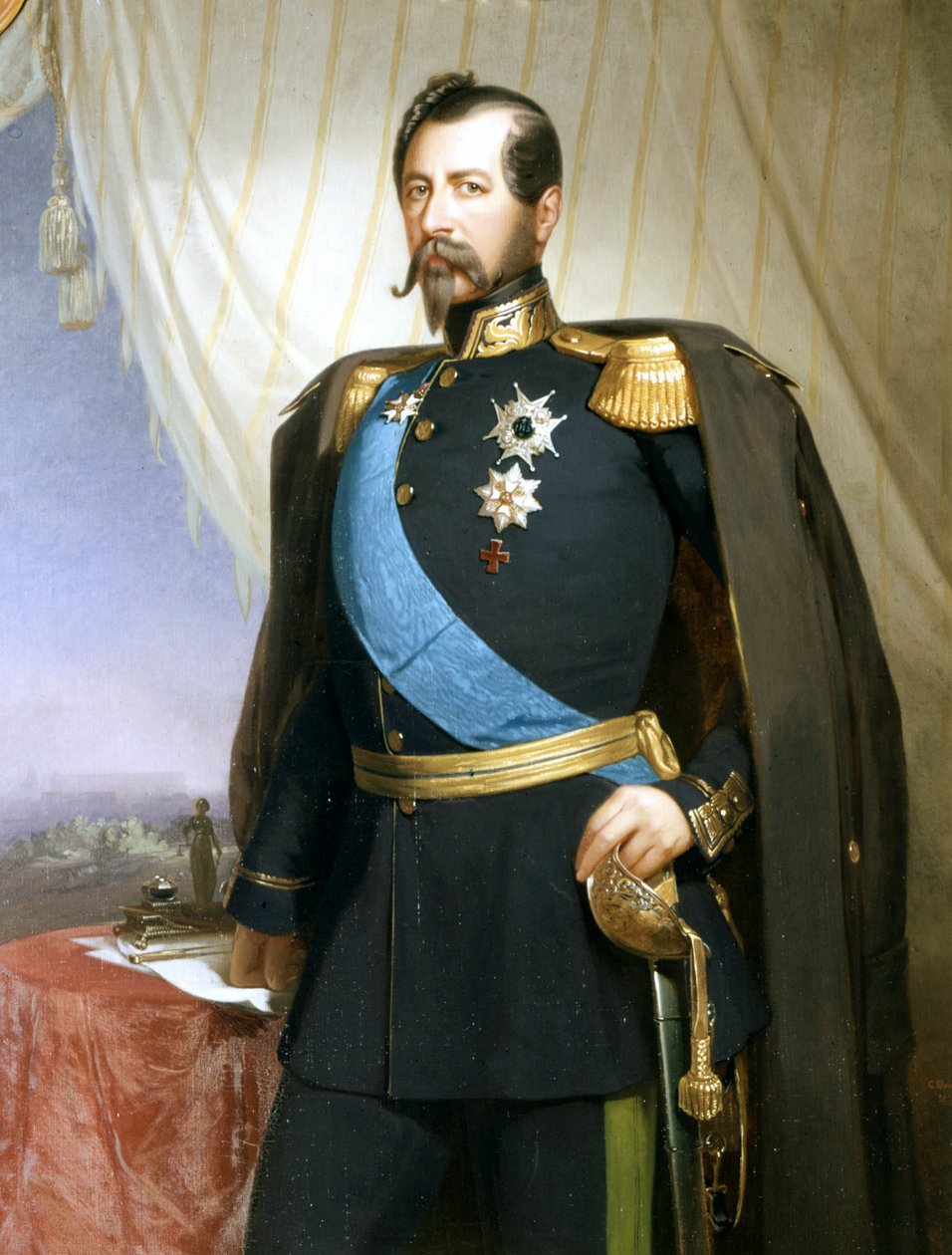Portrét Oscara I. (Paříž od Unknown artist