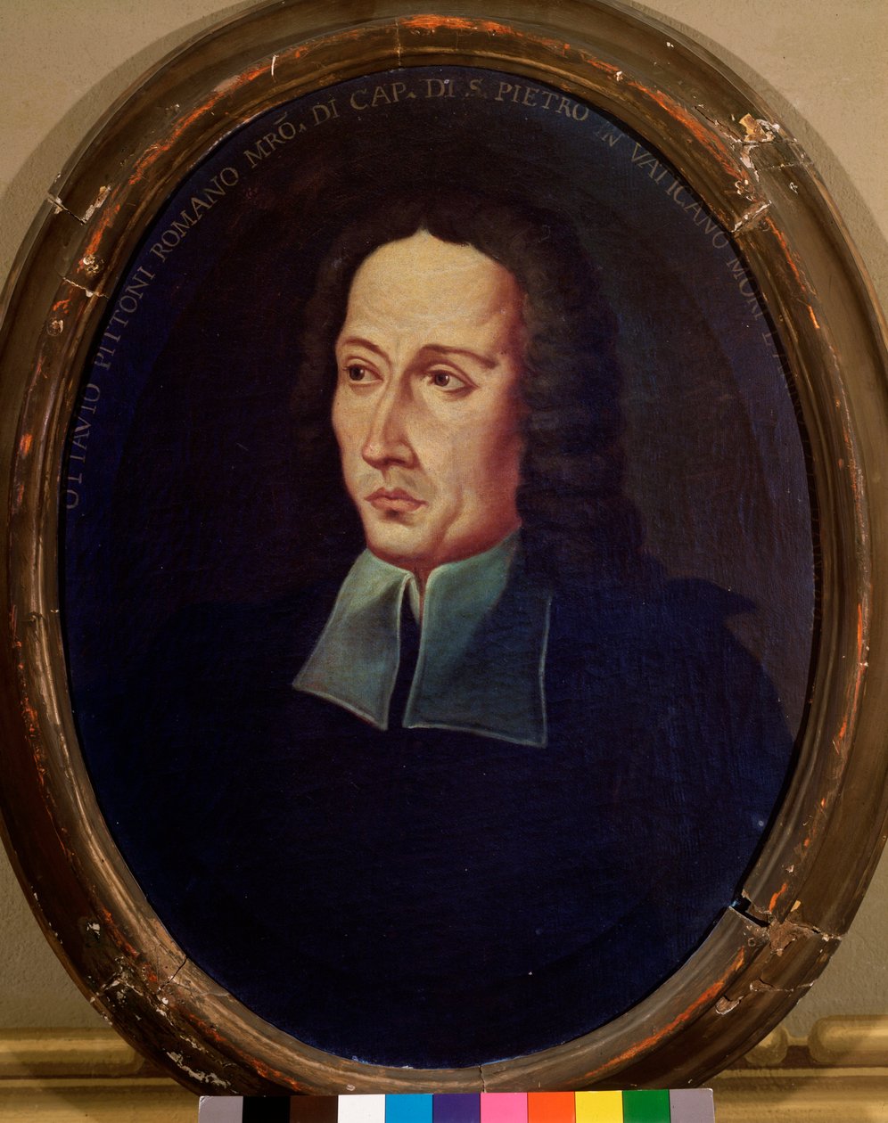 Portrét Ottavia Pitoniho (1657-1743) italského skladatele Anonymní malba. Bologna z 18. století, občanské hudební muzeum od Unknown artist