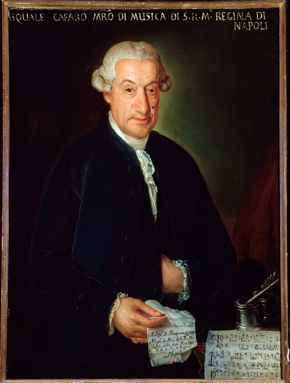 Portrét Pasquale Cafaro (malba) od Unknown artist