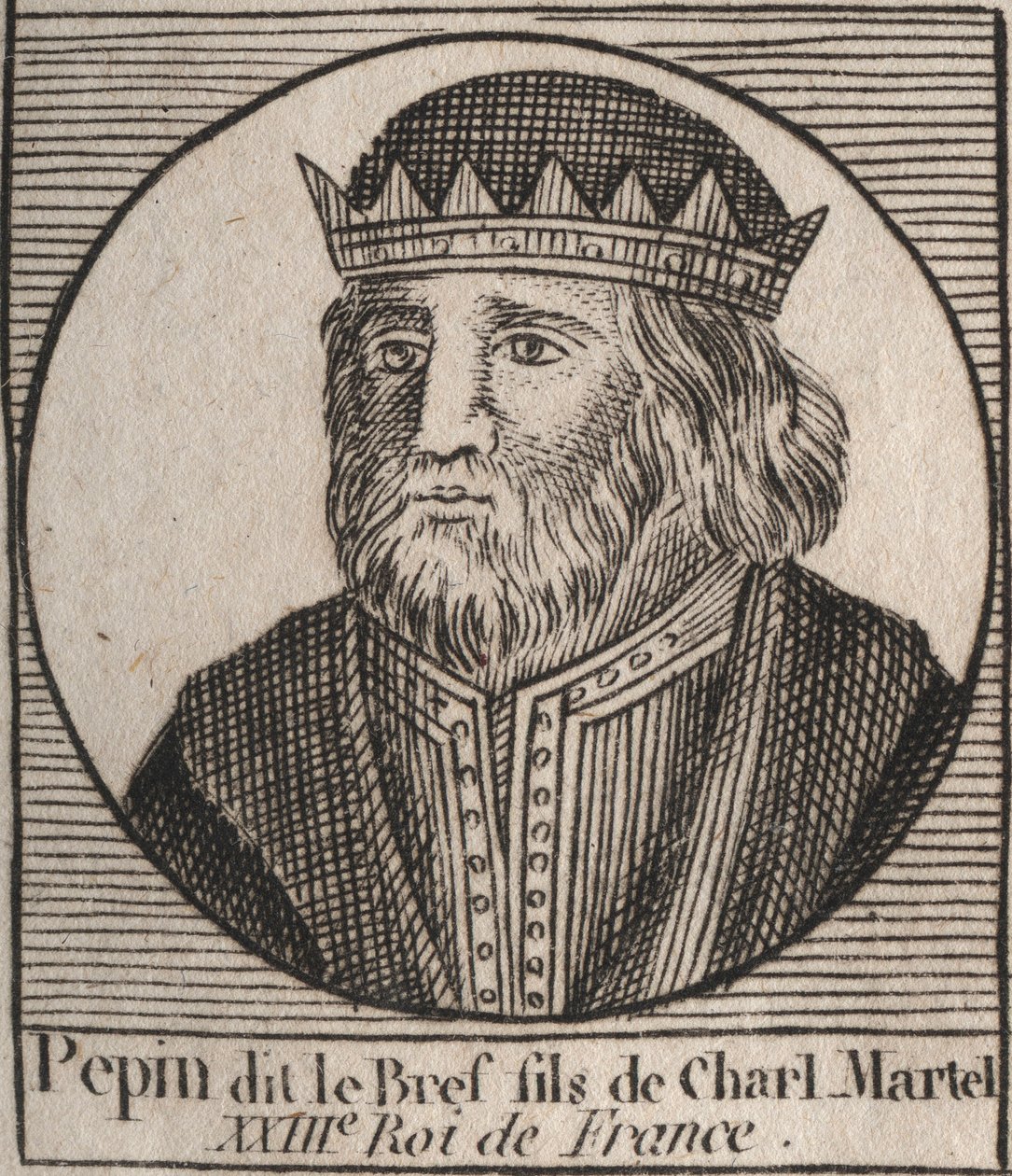 Portrét Pepina III tento Pepin le Brief od Unknown artist