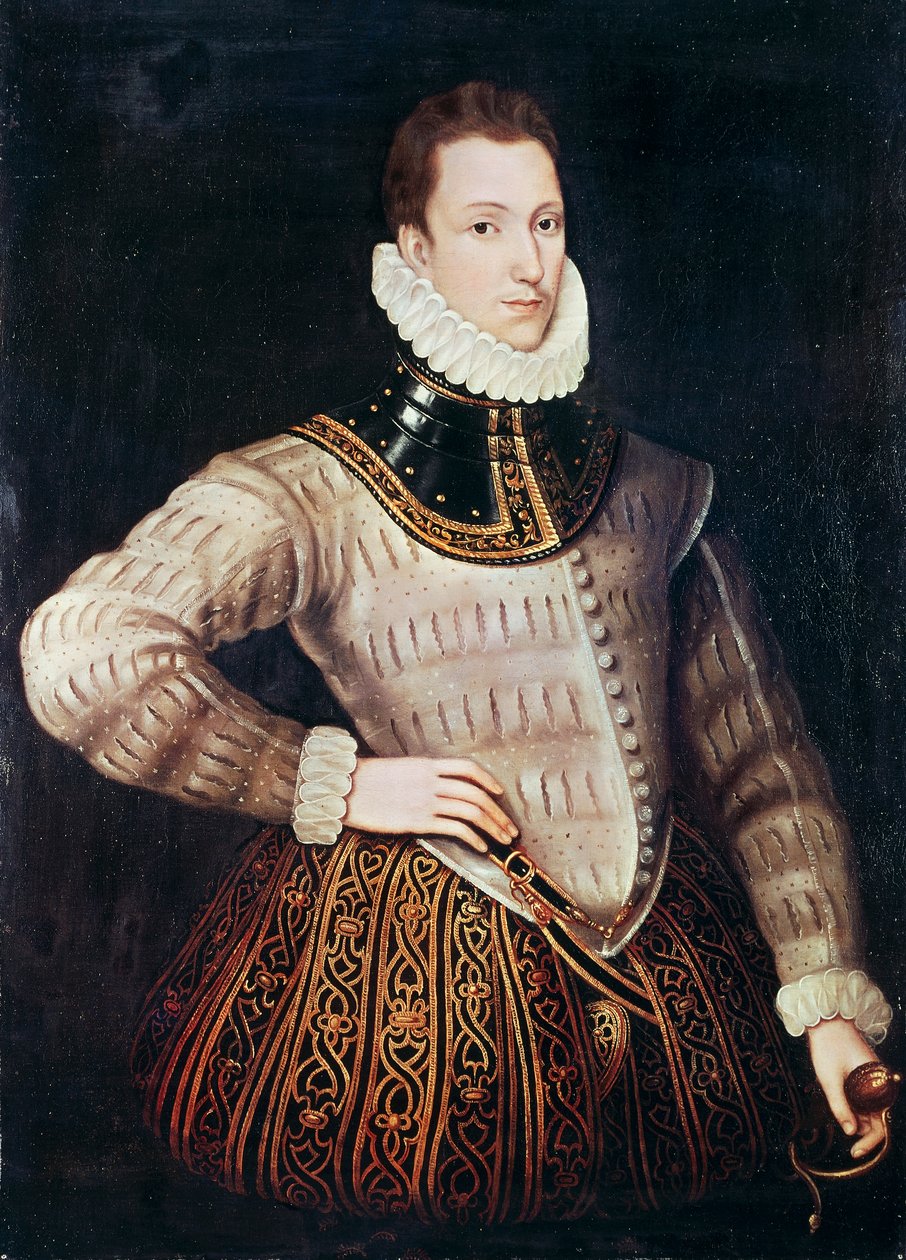 Portrét Philipa Sidneyho (Penshurst od Unknown artist