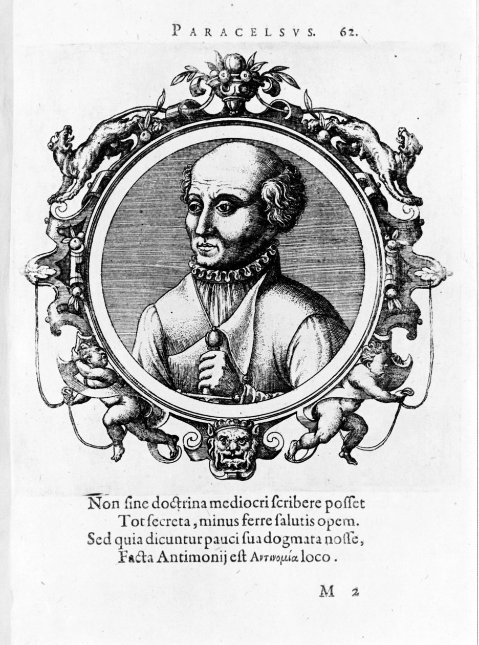 Portrét Philippa Aureolus Theophrastus Bombast von Hohenheim Paracelsus od Unknown artist