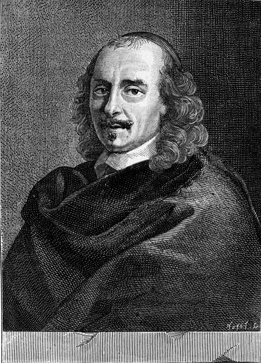 Portrét Pierra Corneille (1606 - 1684). od Unknown artist