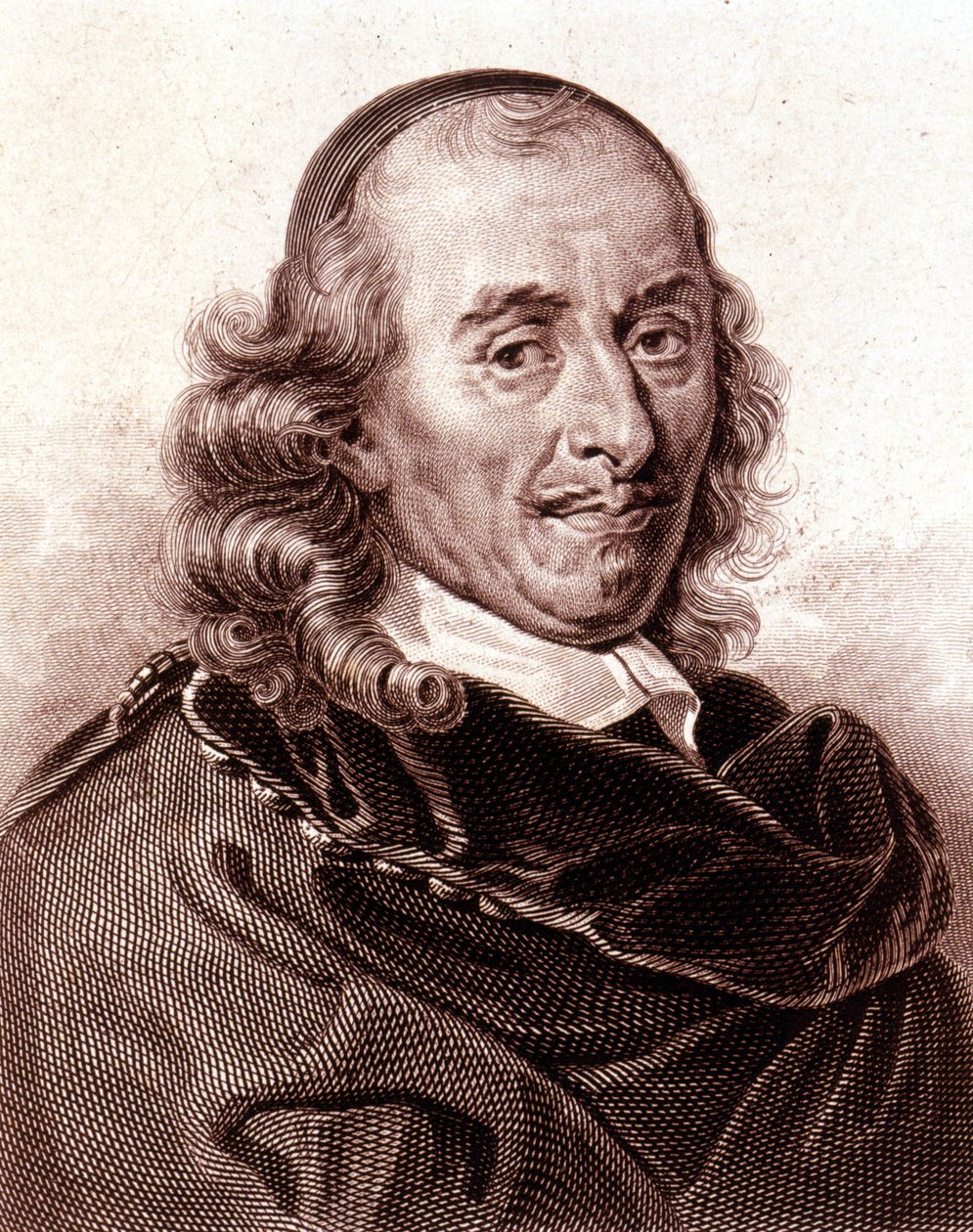 Portrét Pierra Corneille (1606 - 1684), francouzského dramatického básníka. od Unknown artist