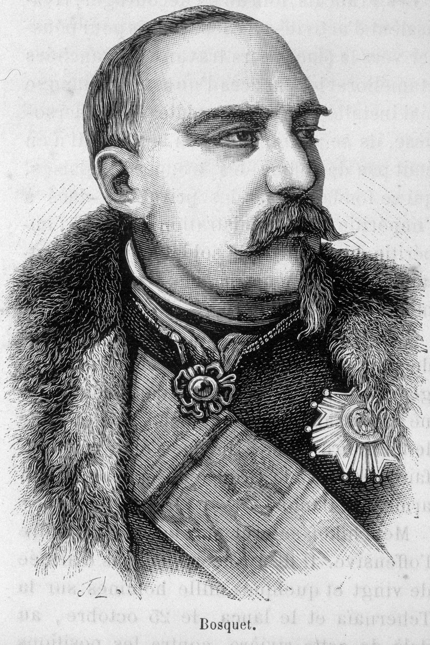 Portrét Pierre Francois Joseph Bosquet (1810-1861) je marechal z Francie. od Unknown artist