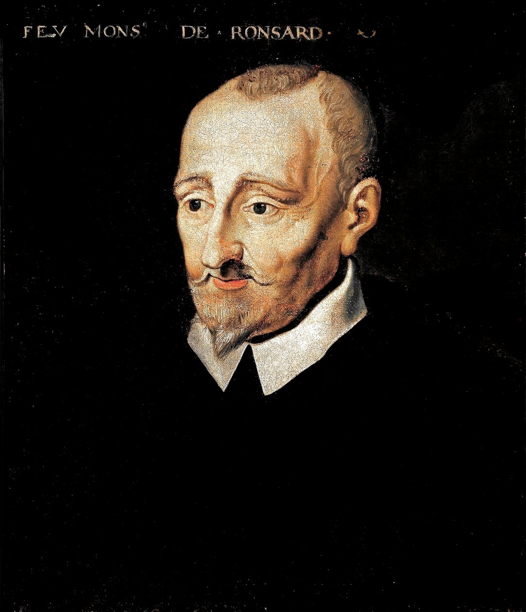 Portrét Pierra de Ronsarda (malba od Unknown artist
