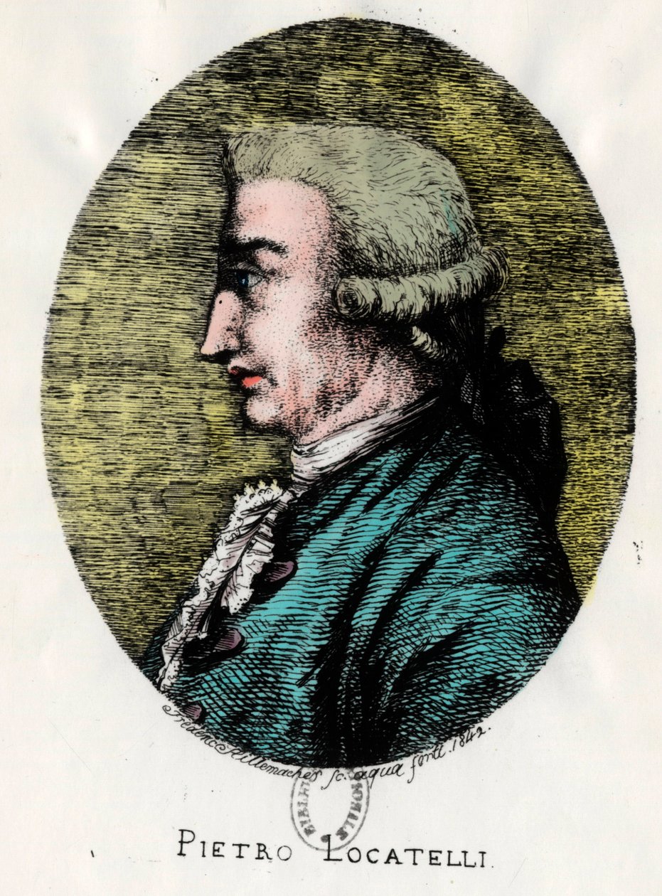 Portrét Pietra Locatelliho od Unknown artist