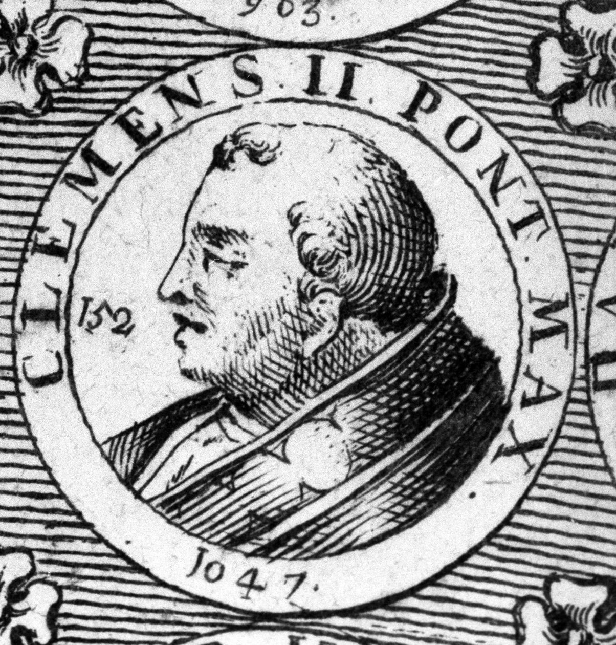 Portrét papeže Klementa II. (zemřel 1047). od Unknown artist