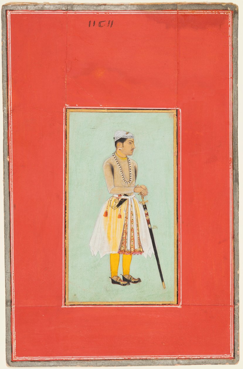 Portrét prince Sur Singh Rathor z Bikaner (1594-1631) od Unknown artist