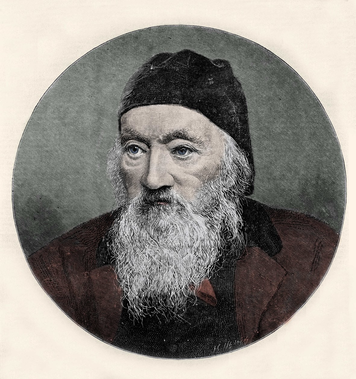 Portrét Richarda Owena (1810-1890), anglického přírodovědce. od Unknown artist
