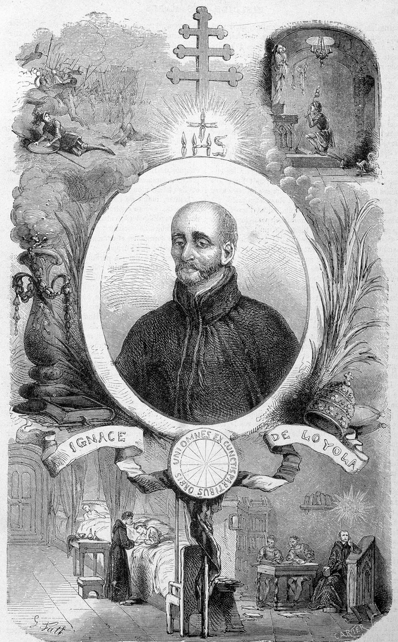 Venkovští lidé ve středověku. Německá rytina 18. století. Anonymní. Bibl. umění Deco Arts. od Unknown artist
