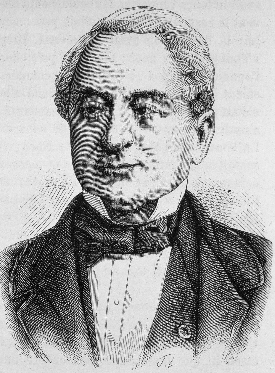 Portrét Schneidera. Rytina z konce 19. století v „Histoire de France““ od H. Martina. od Unknown artist