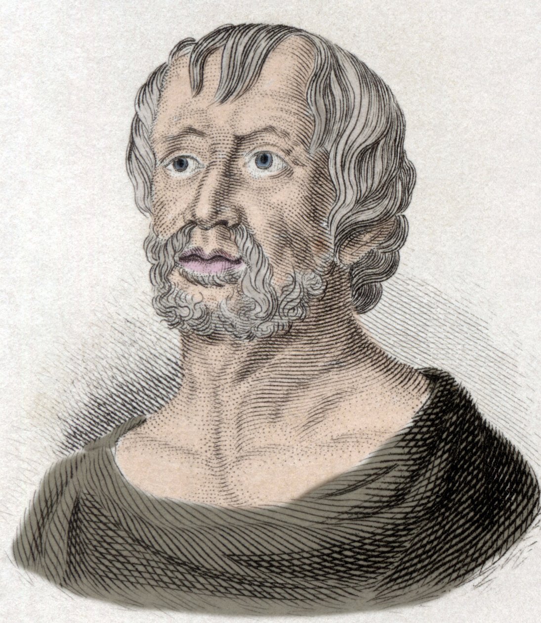 Portrét Luciuse Annaea Senecy (4 př. nl-65 n. l.), filozofa stoické školy, dramatika a římského státníka. od Unknown artist