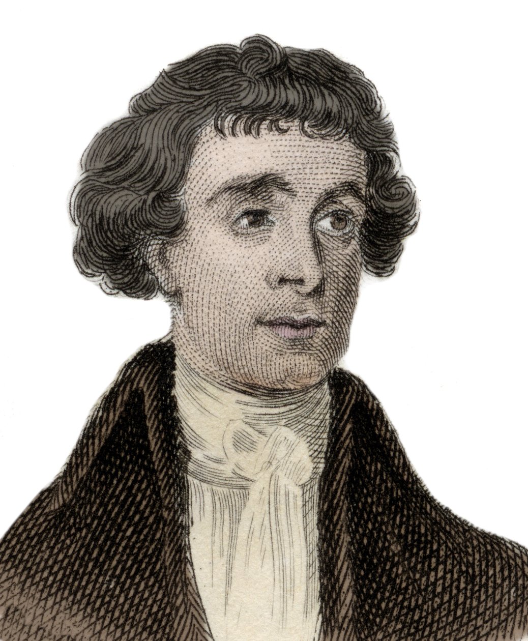 Portrét sira Williama Jonese (1746-1794), anglického lingvisty. od Unknown artist