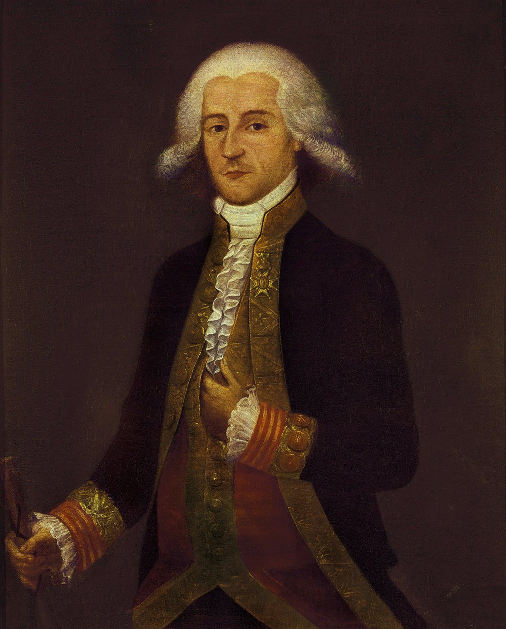 Portrét španělského námořníka a vojáka Federica Carlose Graviny (1756-1836), konec 18.-19. století (olej na plátně) od Unknown artist