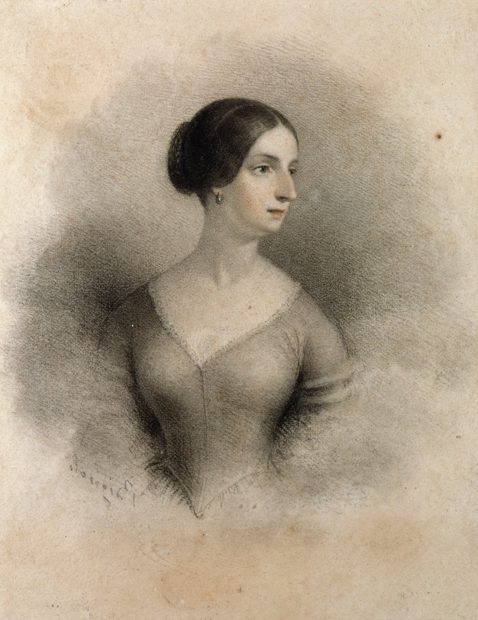 Portrét Teresy Borri (1799-1861) od Unknown artist