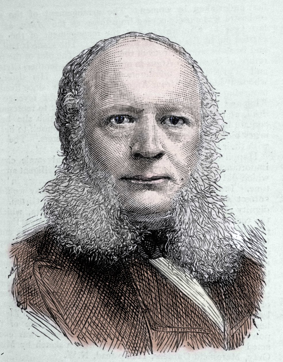 Portrét Wernera von Siemense (1816-1892), německého inženýra a průmyslníka. od Unknown artist