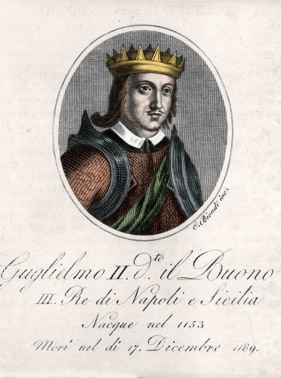 Portrét Viléma II. Dobrého (William the Good od Unknown artist
