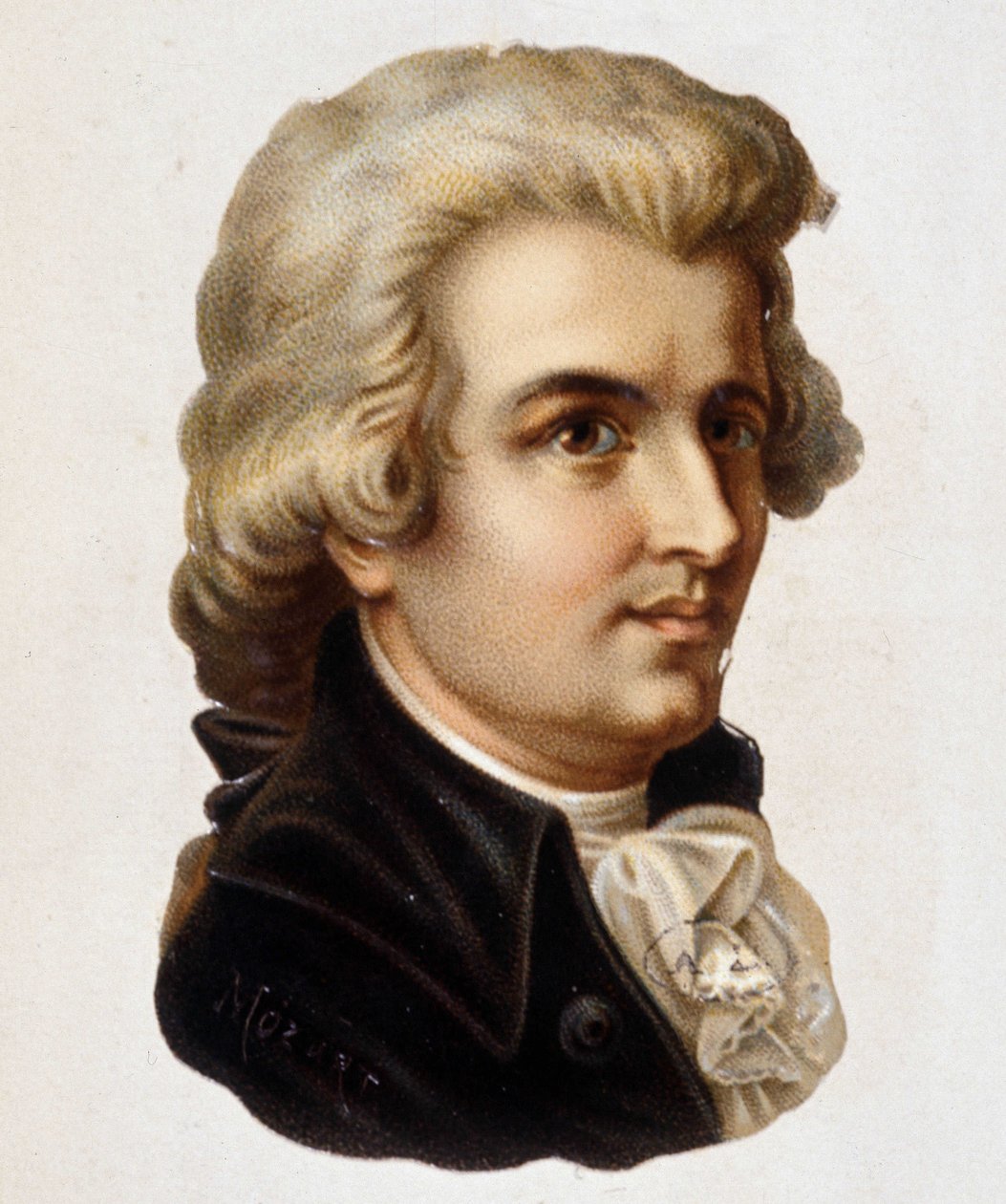 Portrét Wolfganga Amadea Mozarta (1756-1791) od Unknown artist