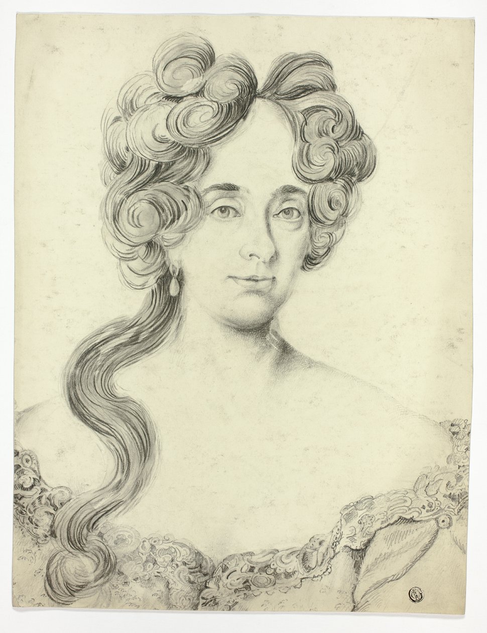 Portrét dámy od Unknown artist