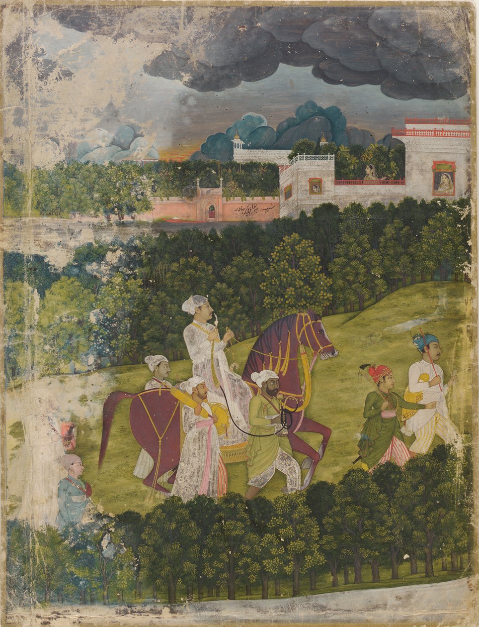 Portrét nawab od Unknown artist
