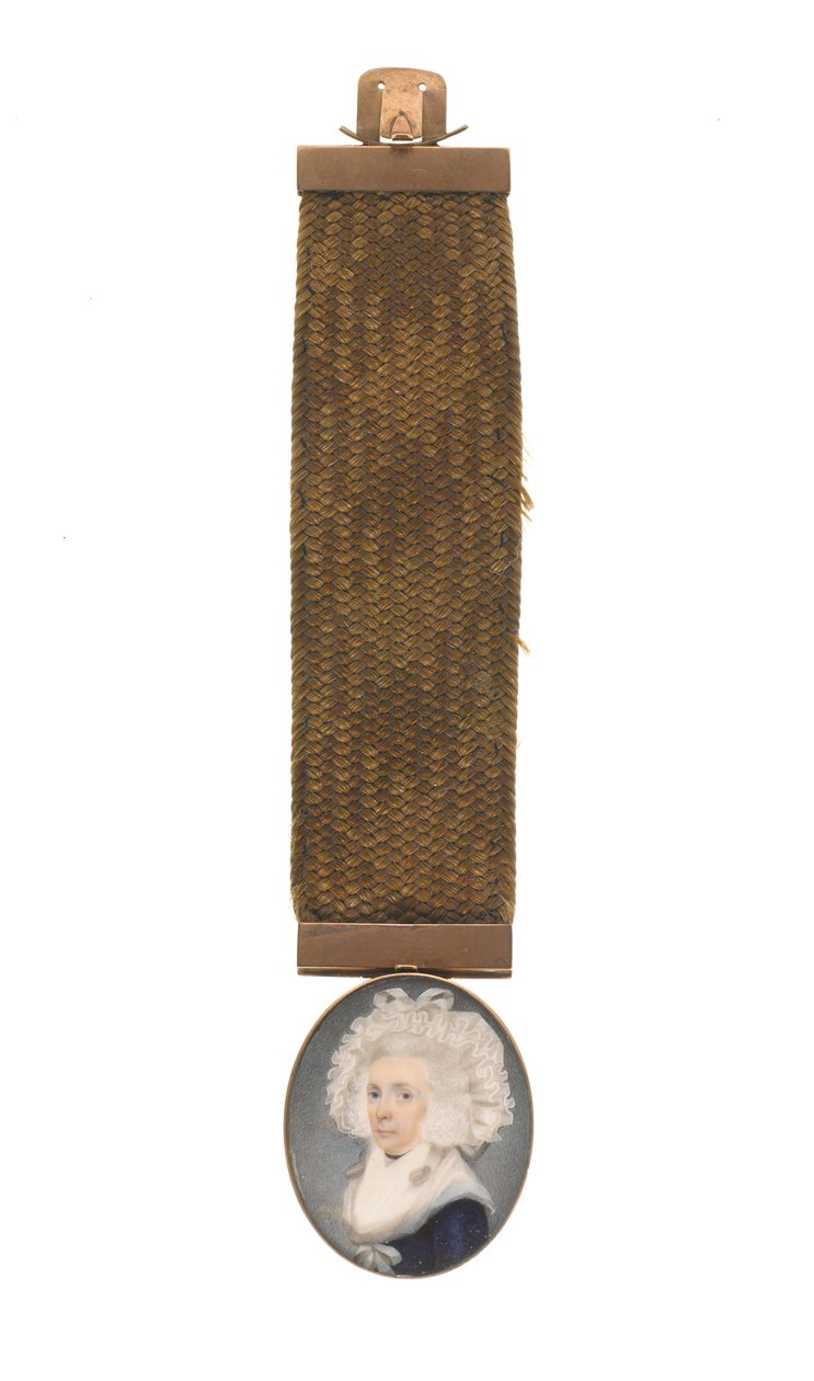 Portrét ženy, která je považována za Susannah Eveleighovou, manželku Williama Eveleigha od Unknown artist
