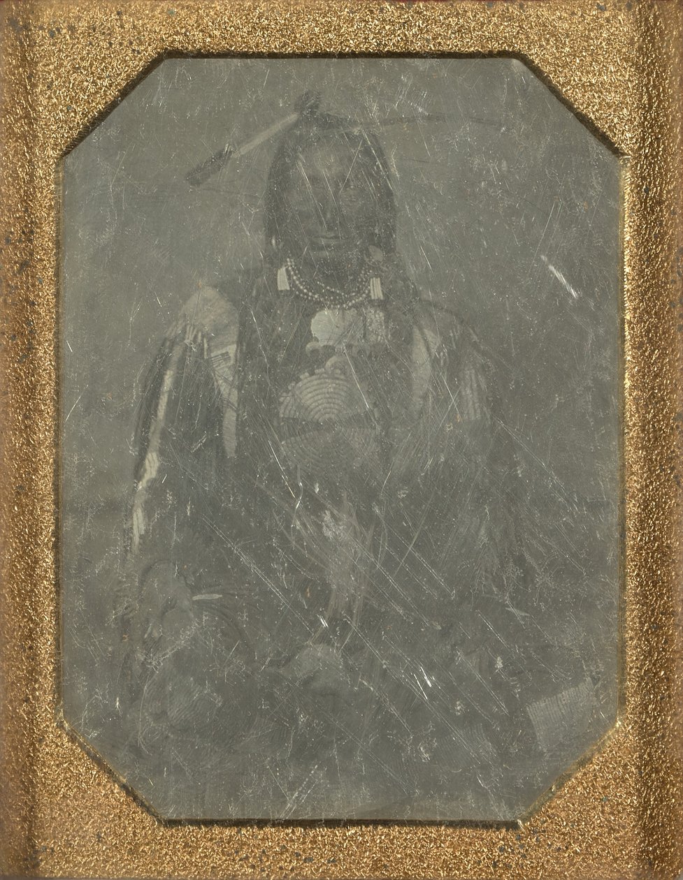 [Portrét amerického indiána] od Unknown artist