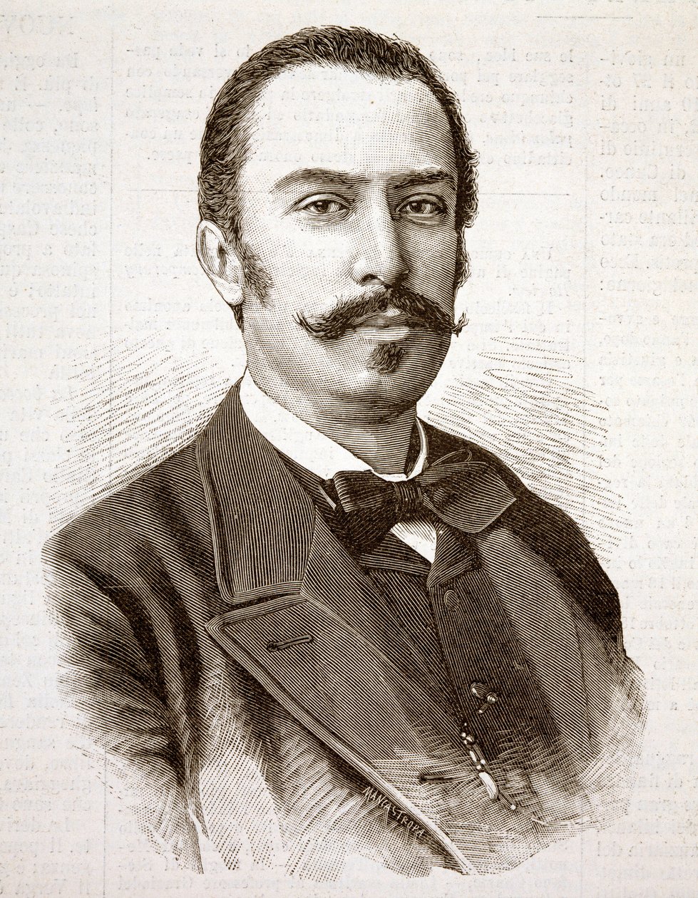 Portrét italského politika Giovanniho Giolittiho (1842-1928). od Unknown artist