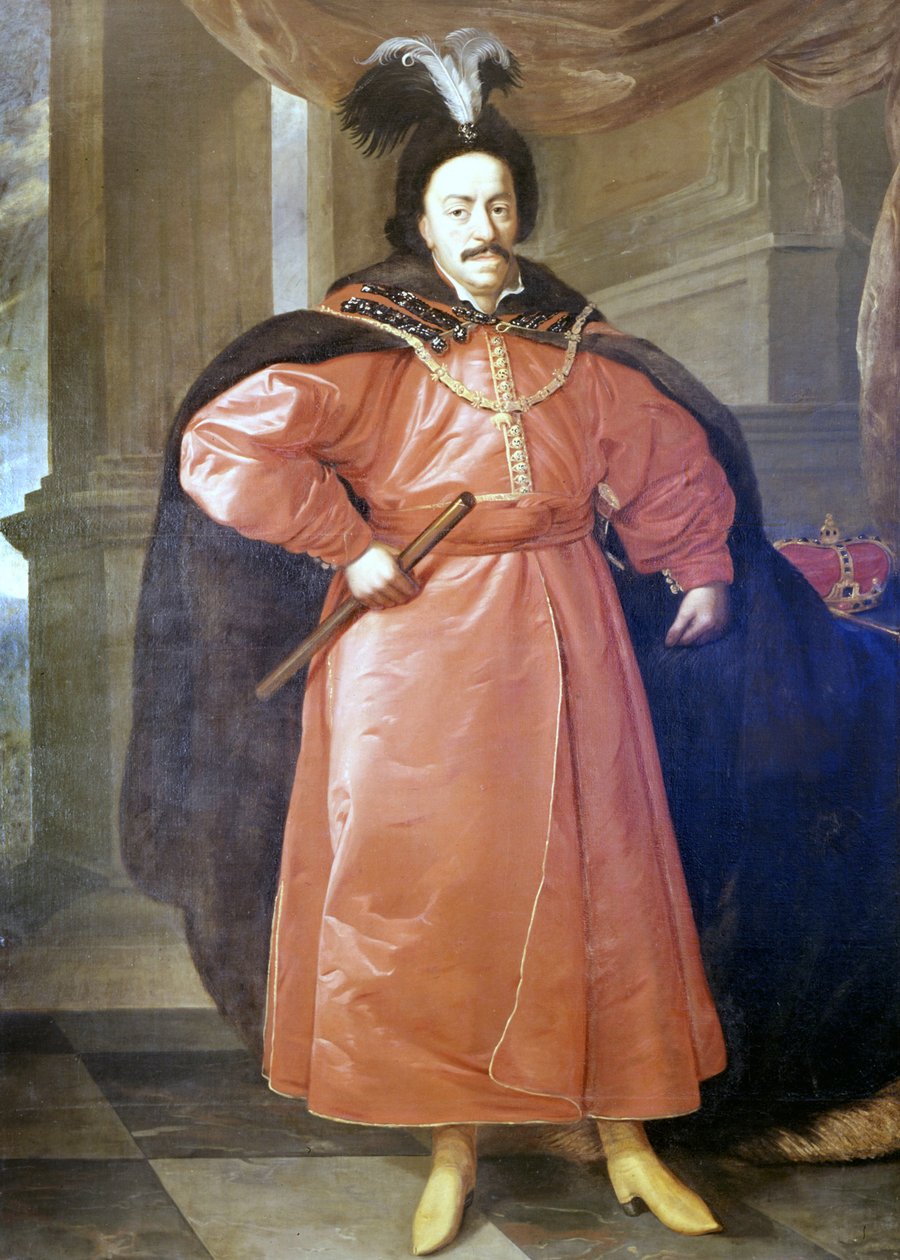 Portrét polského krále Kazimíra III. Velikého (1310-1370). Anonymní obraz uchovávaný v paláci Drottingholm ve Stockholmu. od Unknown artist