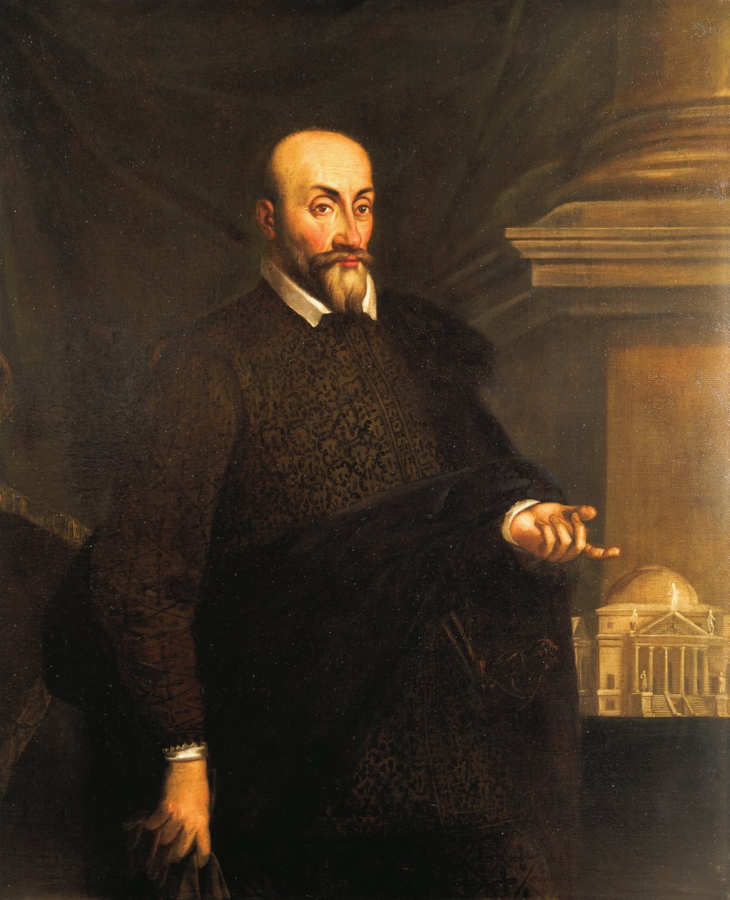 Portrét architekta Andrea Palladia od Unknown artist
