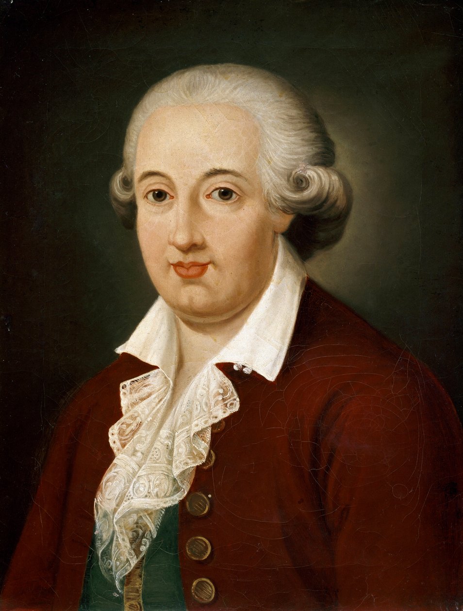 Portrét skladatele Domenica Cimarosa od Unknown artist