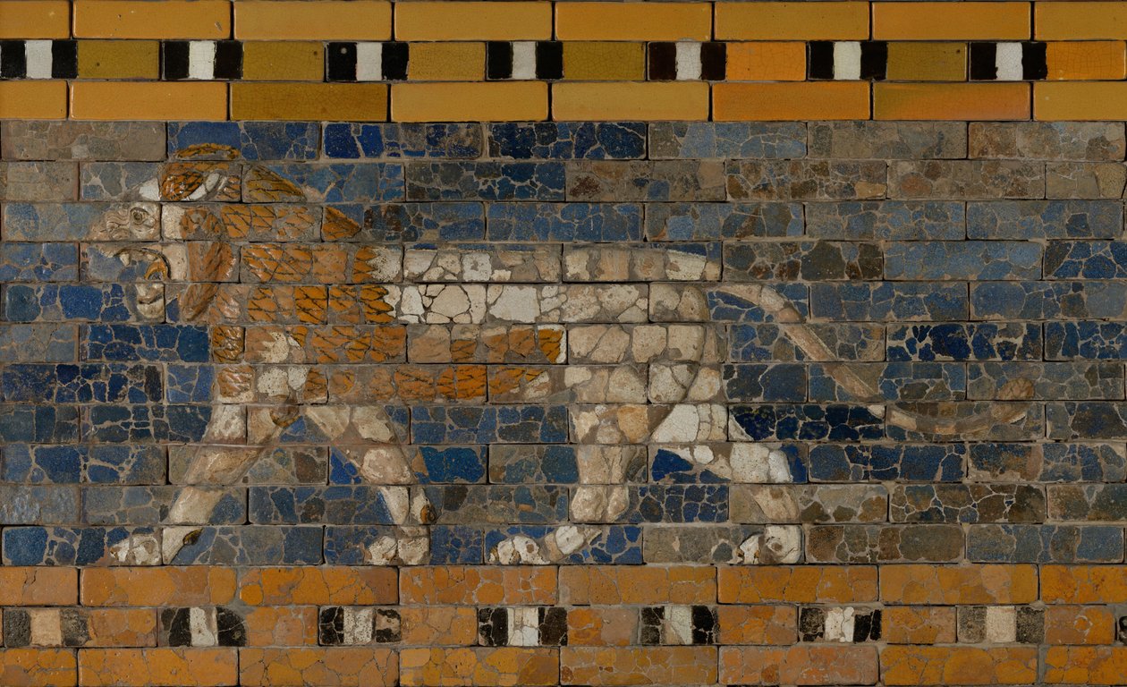 Procesní cesta, Babylon od Unknown artist