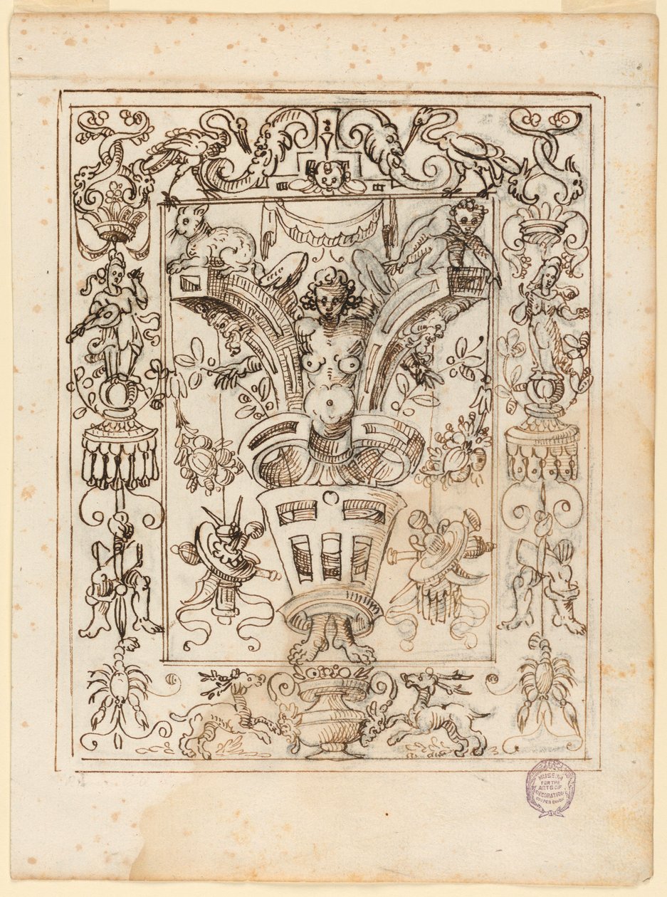 Projekt: výzdoba panelu od Unknown artist