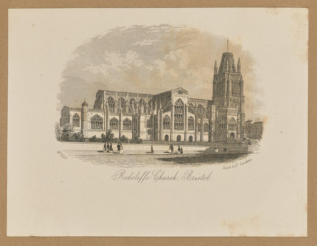 Kostel Radcliffe, Bristol od Unknown artist