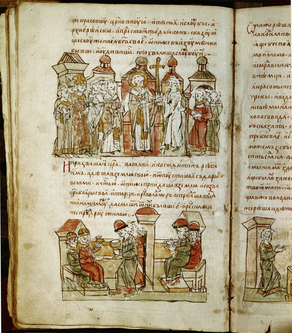 Radziwillova kronika, detail od Unknown artist
