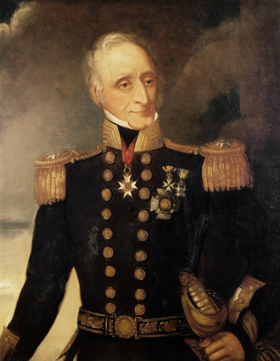 Kontradmirál sir Thomas Baker (1771-1845) od Unknown artist
