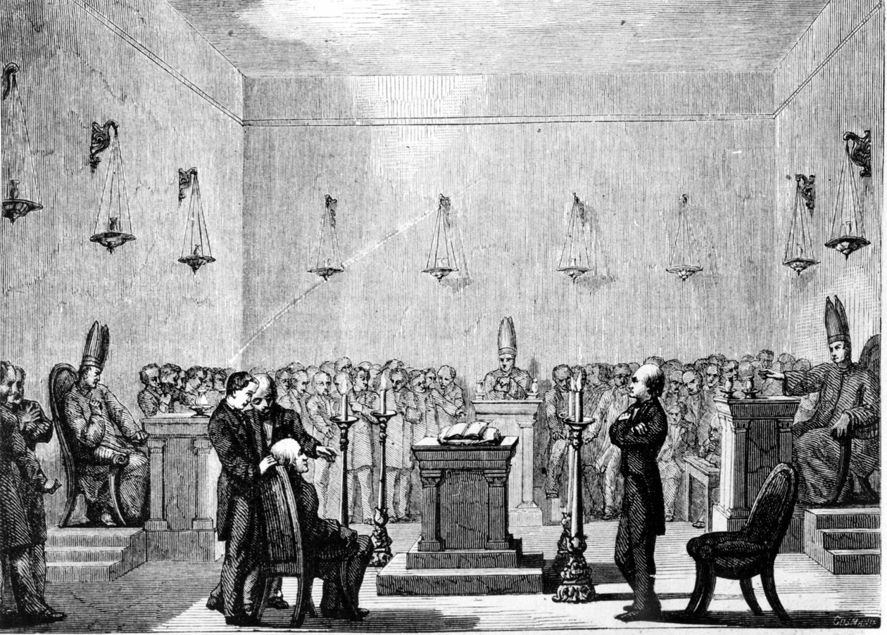 Přijetí mormonského nováčka od Unknown artist