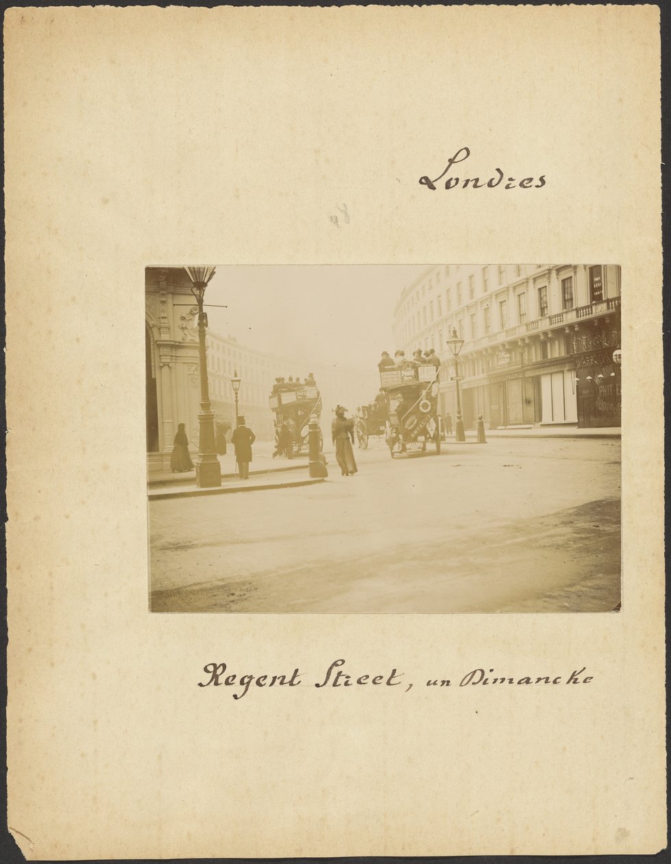 [Regent Street, Londýn] od Unknown artist