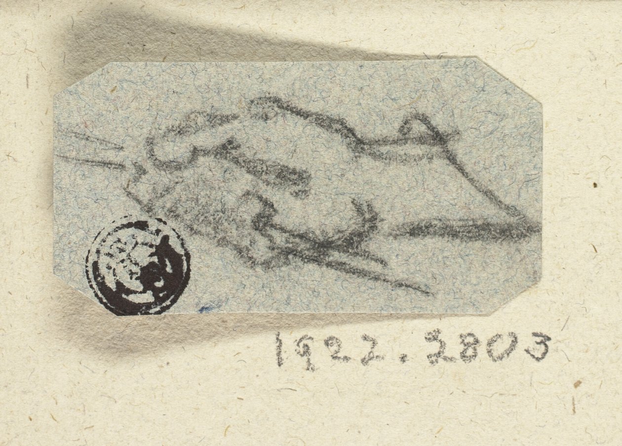 Pravá ruka svírající předmět od Unknown artist