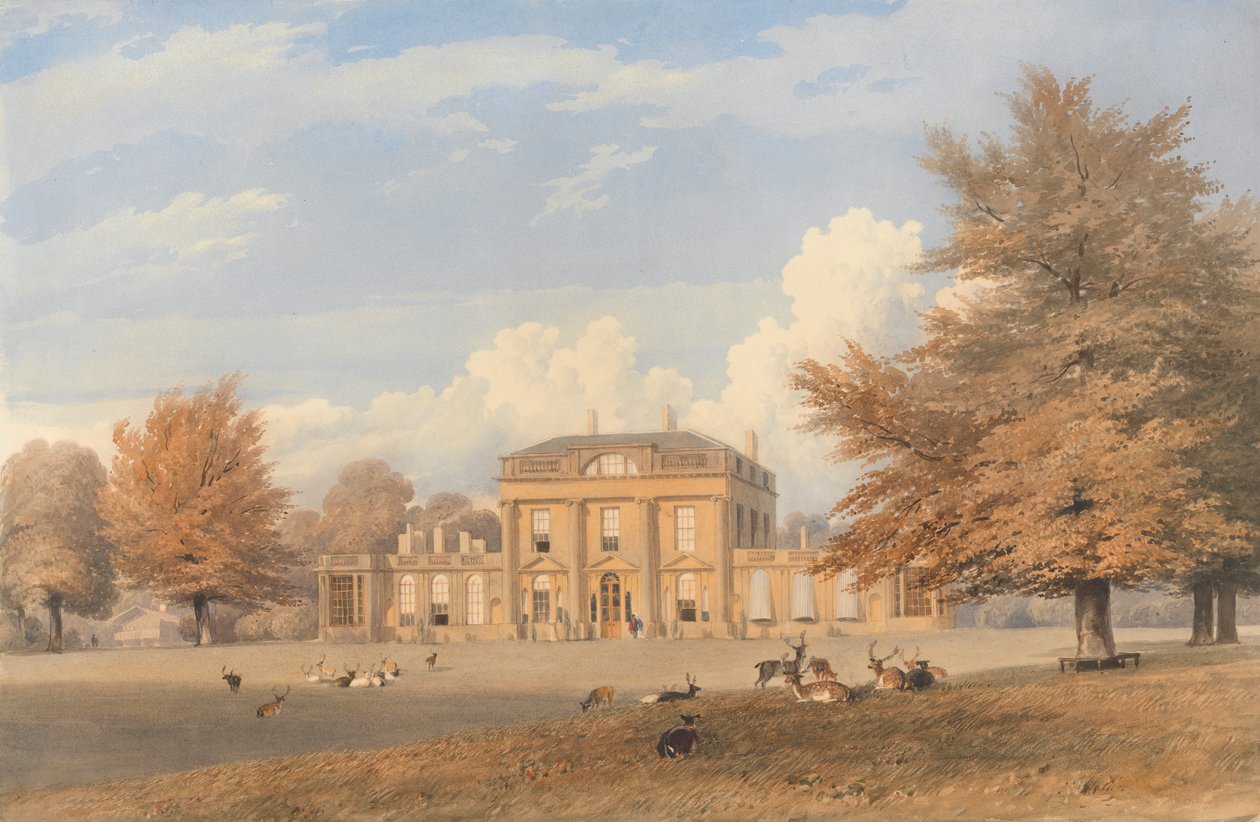 Roundway Park, Wiltshire: Vnější pohled od Unknown artist