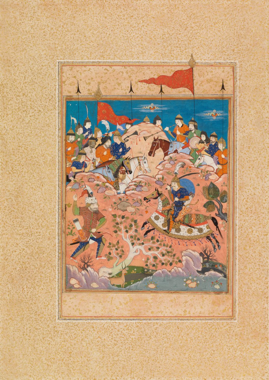 Rustam čelí Ashkabusovi od Unknown artist