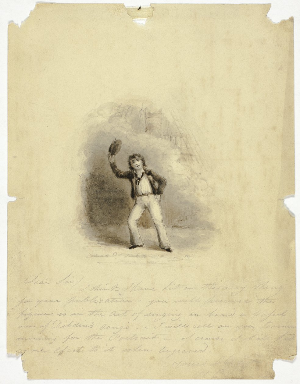 Chlapec námořník od Unknown artist