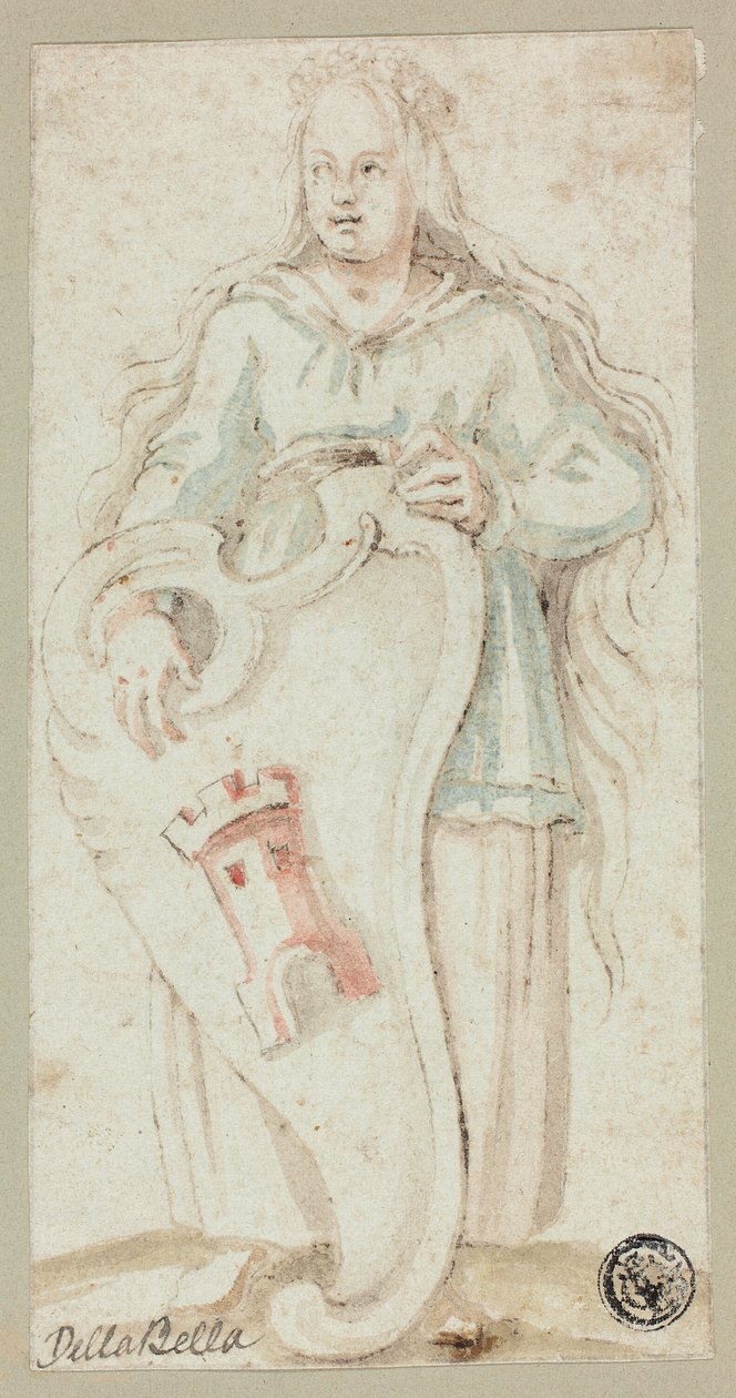 Svatá Barbora od Unknown artist