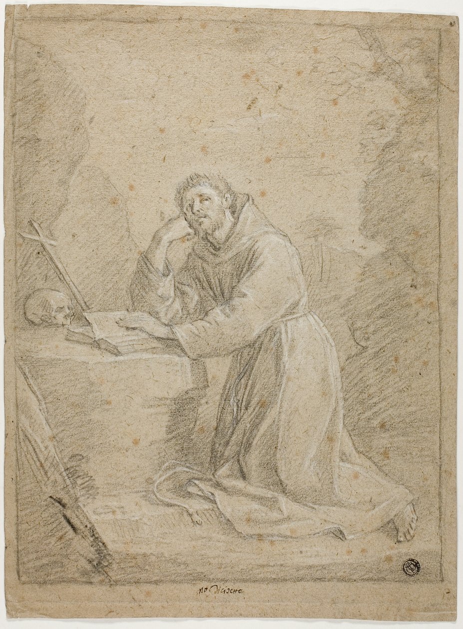 Svatý František z Assisi od Unknown artist