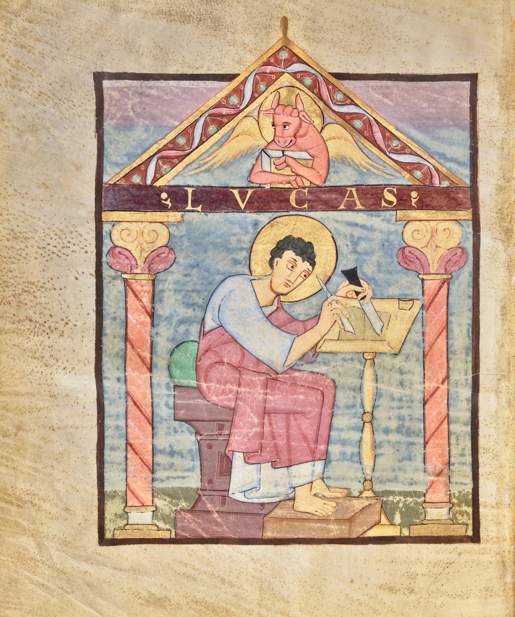 Svatý Lukáš od Unknown artist