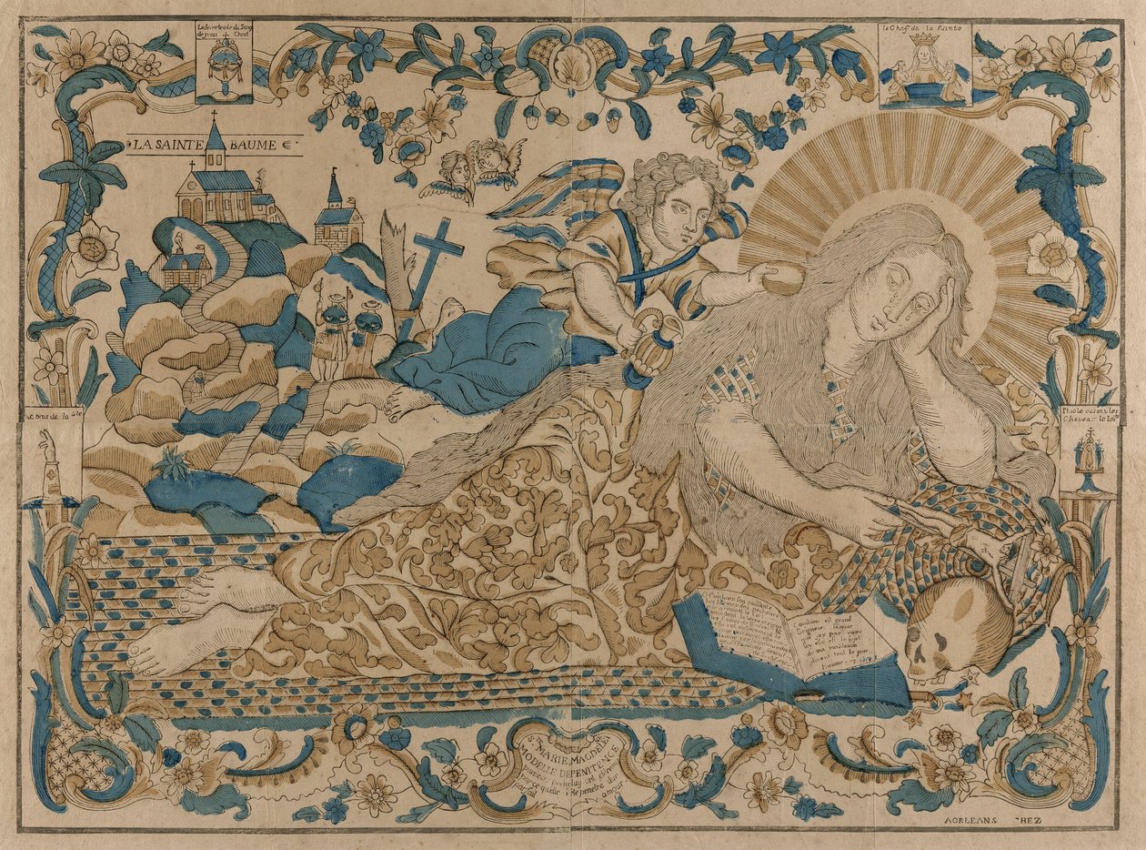 Svatá Marie Magdaléna, vzor kajícnosti od Unknown artist